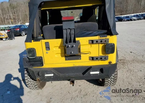 2004 Jeep Wrangler / Tj Rubicon z USA, uszkodzony, nr VIN 1J4FA69S44P706135